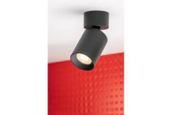 Decor Таванен осветител FARGO алуминий 70x160мм IP20 максимум 20W кръгъл черен 1208963876