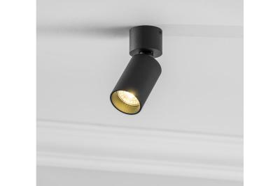 Decor Таванна осветителна апаратура FARGO MINI алуминий 56x150мм IP20 максимална мощност 20W кръгла черна. 1208963877