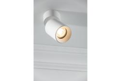 Decor Таванна лампа FARGO 2 алуминиева 70x166мм IP20 максимална мощност 20W кръгла черна. 1208963881