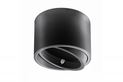 Decor ISUMI таванна лампа с регулируем ъгъл, алуминий 130x100 IP20 ES111 GU10 кръгла черна. 1208963894