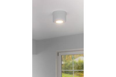 Decor ISUMI таванна лампа с регулируем ъгъл, алуминий 130x100 IP20 ES111 GU10 кръгла бяла 1208963895