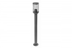 Decor KERTA-P 80 градинско осветление E27 MAX.12W IP44 AC220-240V 50-60Hz болард графит 1208963908