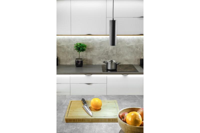 Decor Висяща осветителна тяло LAGOS GU10 алуминий IP20 макс. 20W черно 1208963909