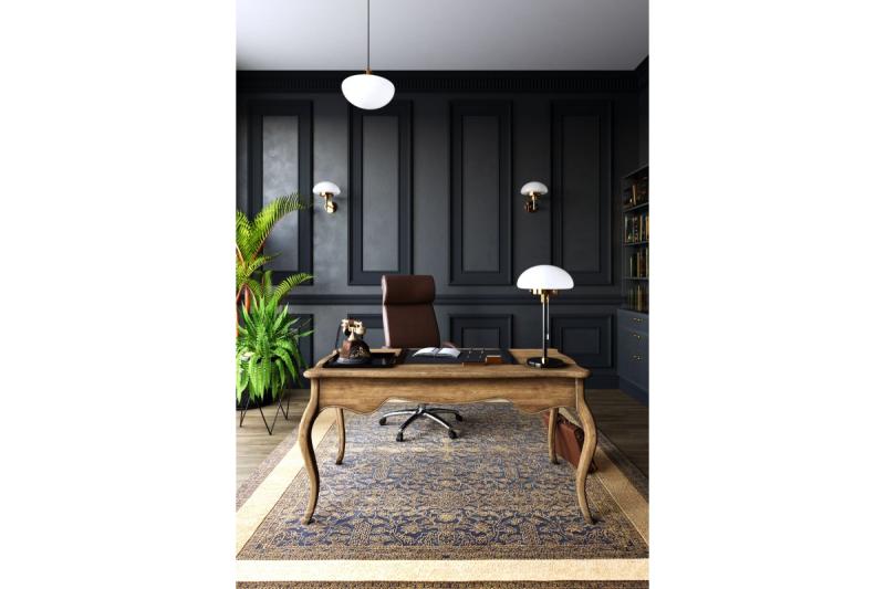 Decor Таванна лампа LAMIA 3 9539 макс. 250V 50/60Hz 1*E27 макс. 40 W IP20 средно 30 6 см златно/черно. 1208963915