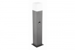 Decor Градинска луминера LARGO-P PIR 50 E27 MAX.15W IP44 AC220-240V 50-60Hz пост графит 1208963920