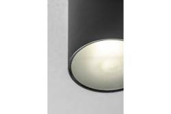 Decor Таванна лампа LENTO алуминий 100x130 IP54 MAX.35W кръгъл графит 1208963924