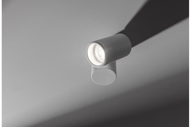 Decor Таванна лампа LUPO алуминий 11.6x5.6x11.5 IP20 1*GU10 макс. 50W кръгла бяла 1208963927