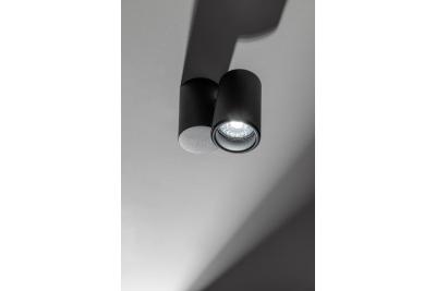 Decor Таванна лампа LUPO алуминий 11.6x5.6x11.5 IP20 1*GU10 макс. 50W кръгла черна 1208963928