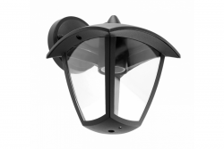 Decor Градинско осветително тяло MARINA-AD E27 MAX.20W IP54 AC220-240V 50-60Hz право долно стенно осветително тяло, черно. 1208963929