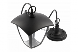 Decor Градинско осветително тяло, закачено MARINA-H E27 MAX.20W IP54 AC220-240V 50-60Hz черно. 1208963930