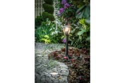 Decor Градинско осветително тяло MARINA-P E27 MAX.20W IP54 AC220-240V 50-60Hz стълб черен 1208963931