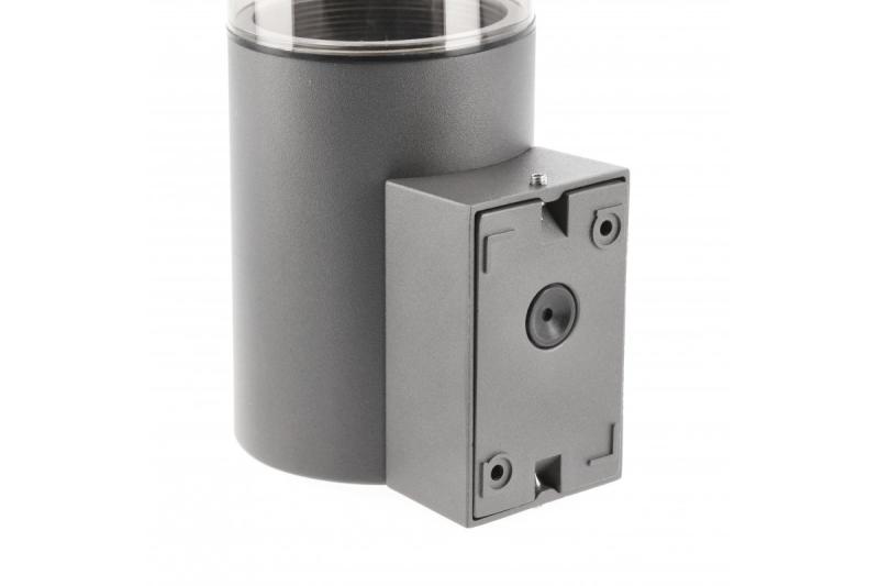 Decor Градинска лампа MEDIO-AU E27 MAX.15W IP54 AC220-240V 50-60Hz графитова стенна лампа 1208963937