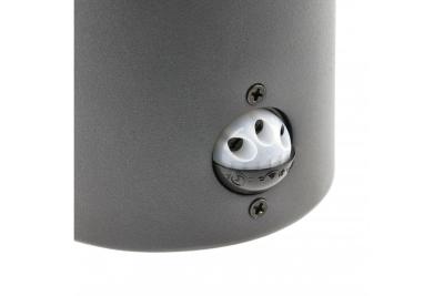 Decor Градинска лампа MEDIO-AU PIR E27 MAX.15W IP54 AC220-240V 50-60Hz графитна стенна лампа 1208963938