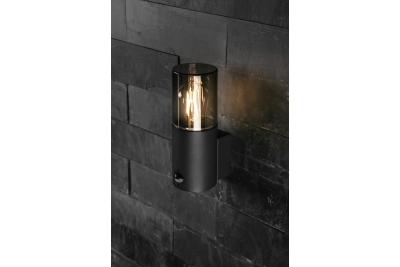 Decor Градинска лампа MEDIO-AU PIR E27 MAX.15W IP54 AC220-240V 50-60Hz графитна стенна лампа 1208963938