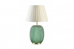 Decor Лампа за маса MUNO 5389 макс. 250V 50/60Hz 1*E27 макс. 25 W диаметър 25 см IP20 зелена 1208963950