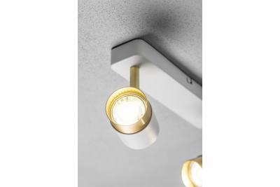 Decor Таванна лампа ORIO алуминий 24.0x5.5x14.0 IP20 2*GU10 макс. 50W кръгла бяла 1208963964