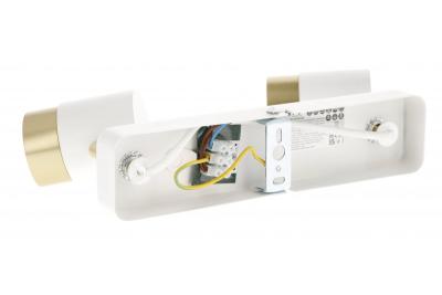 Decor Таванна лампа ORIO алуминий 24.0x5.5x14.0 IP20 2*GU10 макс. 50W кръгла бяла 1208963964