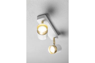 Decor Таванна лампа ORIO алуминий 24.0x5.5x14.0 IP20 2*GU10 макс. 50W кръгла бяла 1208963964