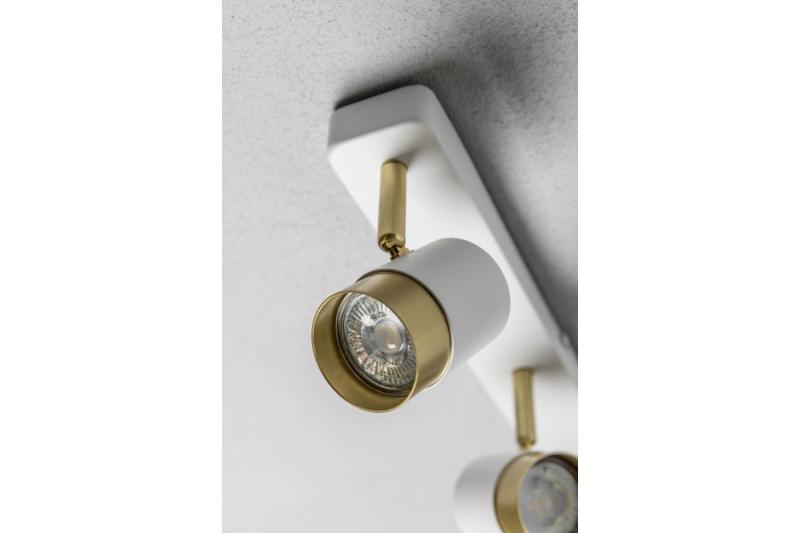 Decor Таванна лампа ORIO алуминий 43.0x5.5x14.0 IP20 3*GU10 макс. 50W кръгла бяла 1208963966