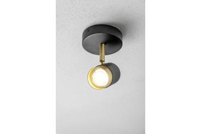 Decor Таванна лампа ORIO алуминиева 11.6x5.6x11.5 IP20 1*Gu10 макс. 50W кръгла черна 1208963969