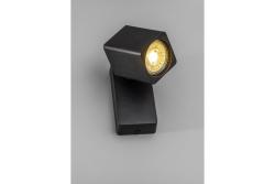 Decor Стенен монтаж RENO алуминий IP20 макс. 20W единичен квадрат черен. 1208963978