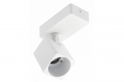 Decor Стенен монтаж RENO алуминиев IP20 макс. 20W единичен квадрат бял. 1208963979