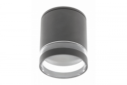 Decor Таванна лампа RIVEN алуминий 102x120 IP54 MAX.35W кръгъл графит 1208963984