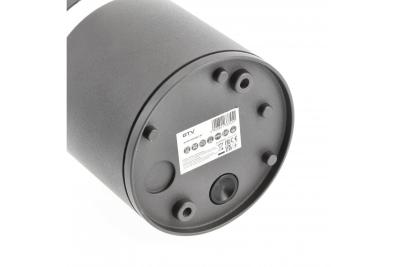 Decor Таванна лампа RIVEN алуминий 102x120 IP54 MAX.35W кръгъл графит 1208963984