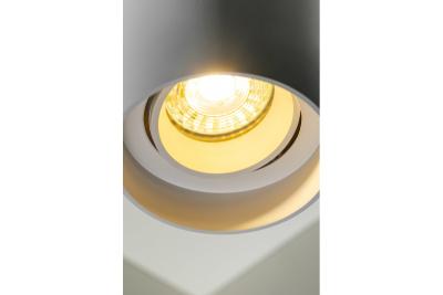 Decor Светлинно тяло за таван RESTO PC φ80x125mm IP20 максимум 20W кръгло бяло. 1208963986