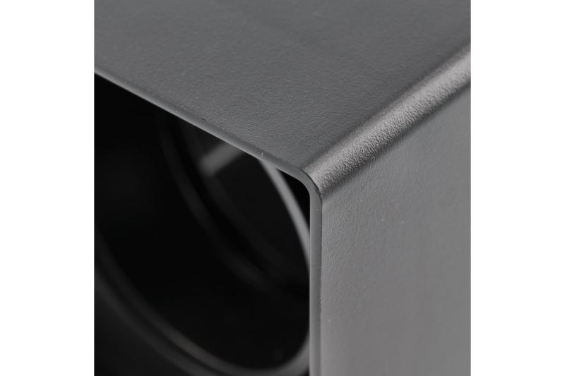 Decor Светлинно тяло за таван RESTO PC 80x80x125мм IP20 максимална мощност 20W квадратно черно. 1208963987