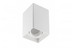Decor Светлинно тяло за таван RESTO PC 80x80x125мм IP20 максимална мощност 20W квадратно бяло 1208963988