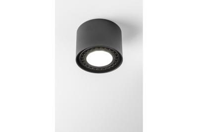 Decor Таванна осветителна апаратура SAKURA алуминий 120x85 IP20 ES111 GU10 кръгла черна. 1208963989