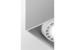 Decor Таванна осветителна апаратура SAKURA алуминий 120x120x85 IP20 ES111 GU10 квадратно бяло. 1208963992