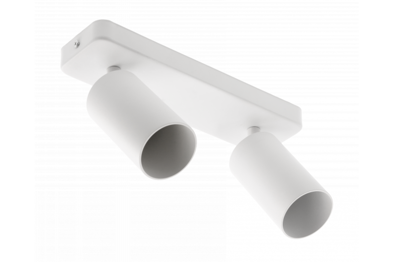 Decor Таванна лампа SANTO BIS алуминиева IP20 макс. 20W*2 двойно кръгла бяла. 1208964000