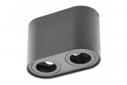 Decor Таванна лампа SENSO DUO алуминий 83x165x110 IP20 максимум 50W кръгла черна. 1208964011