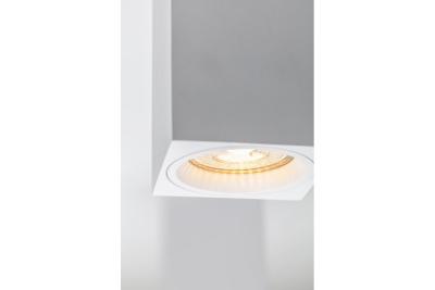 Decor Лампа повърхностно монтирана SENSA MINI алуминиева 70x70x115 IP20 максимум 50W квадратно бяло корпус 1208964014