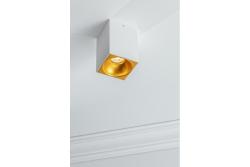 Decor Таванна осветителна апаратура TENSA алуминиева. 90x90x140 IP20 GU10 квадратна бяла. 1208964021