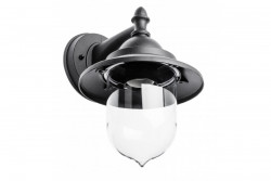 Decor Градинска лампа TOSKANA-AD E27 MAX.60W IP54 AC220-240V 50-60Hz плоско черна 1208964026