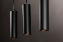 Decor Висящо осветително тяло TRESOS II 3xGU10 алуминий IP20 макс. 3x20W черно 1208964030