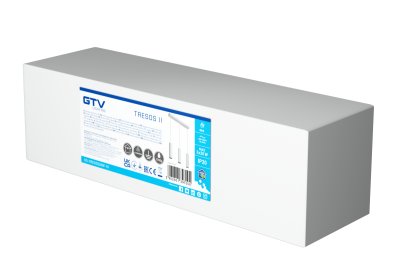 Decor Висящо осветително тяло TRESOS II 3xGU10 алуминий IP20 макс. 3x20W бяло 1208964031