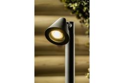 Decor Градинско осветително тяло LUSTINO-P 50 GU10 MAX.20W IP44 AC220-240V 50-60Hz монтажен стълб графит 1208964033