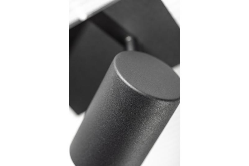 Decor Таванна лампа VENETO IP20 макс. 20W 1 x GU10 кръгла черна. 1208964036