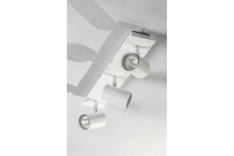 Decor Таванна лампа VENETO IP20 макс. 20W 3 x GU10 кръгла бяла 1208964039