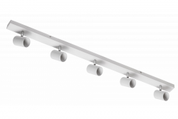 Decor Таванна лампа VENETO IP20 макс. 20W 5 x GU10 кръгла бяла. 1208964043