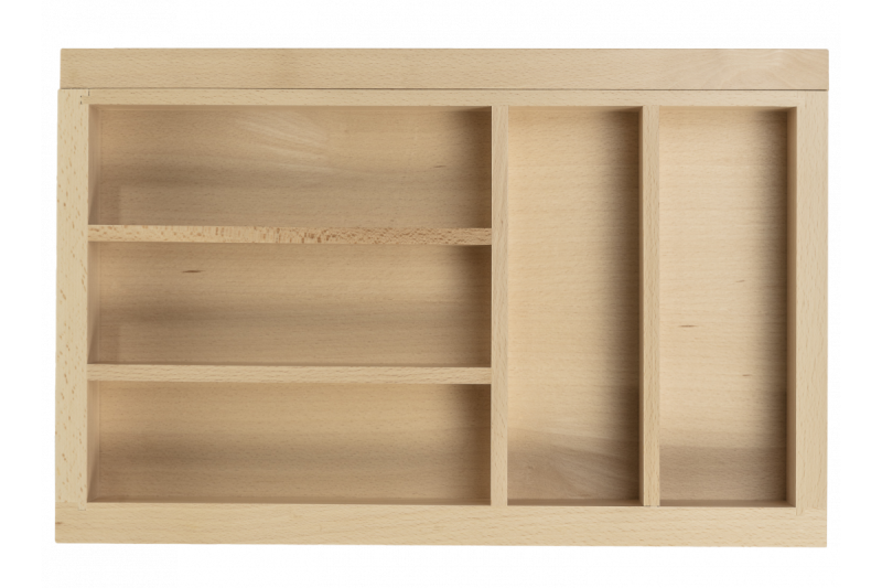 Декор Кътъл Прибори за прибори Регулируем приборник Цвят Бук 1208966290