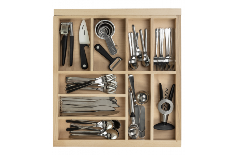 Декор Кътъл Прибори за хранене Кухня Регулируем Органайзер за прибори 1208966292