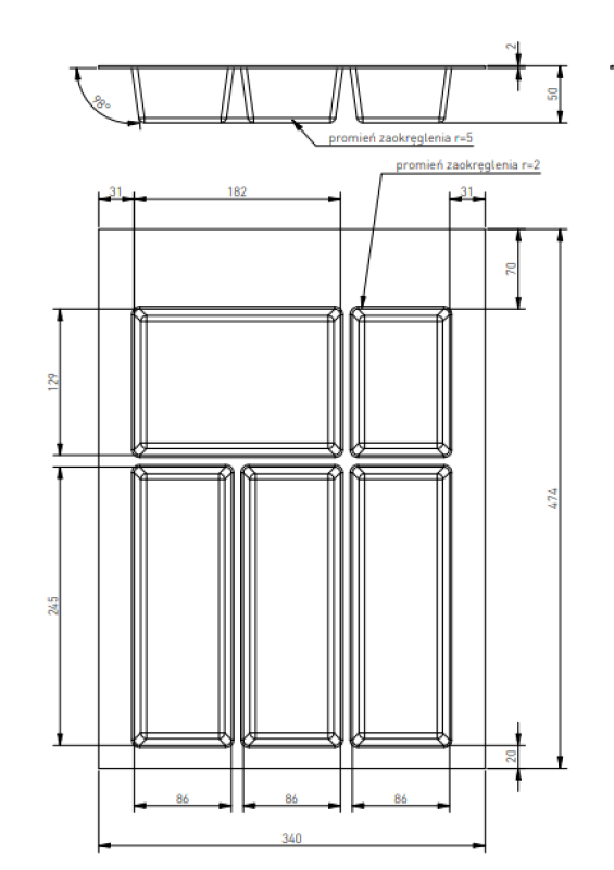 Декор Кътле Поставки за прибори за кухня, 400 бели, 1208966373