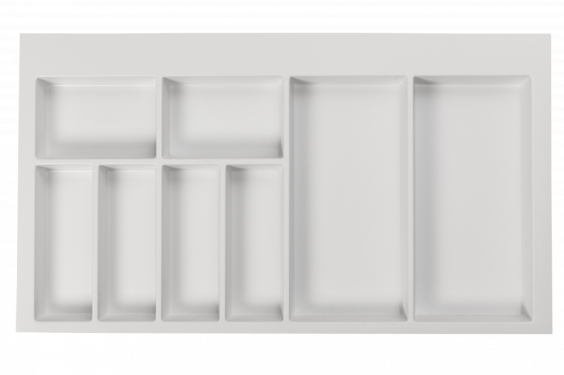 Декор Cutle Поставки за прибори Вложка за кухненско чекмедже 900 Бял 1208966381