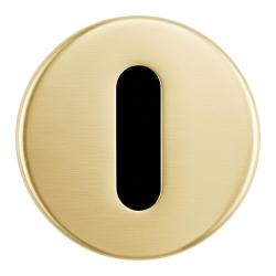 Вградена мивка за вода от Waterrevolution Flow с инфрачервен сензор на мрежово захранване PVD светло злато T118EEWGE