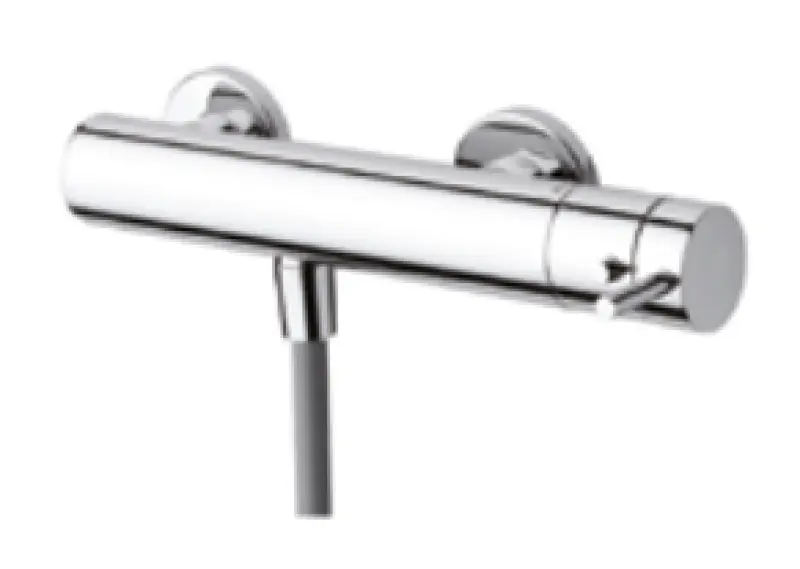 Waterevolution Flow душов термостат с душова гарнитура PVD светло злато T140TWGE